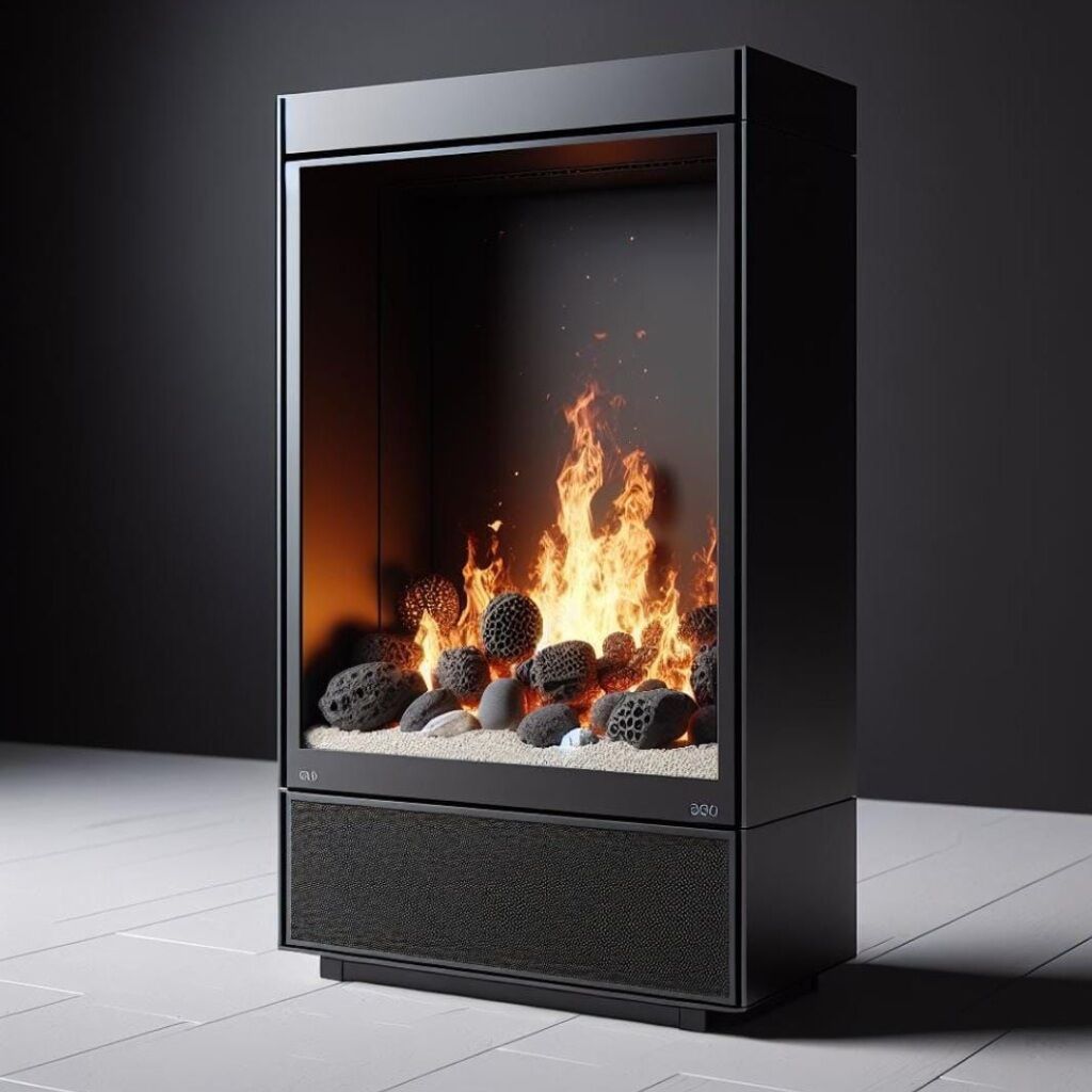 Tega Freestanding Gas Fireplace