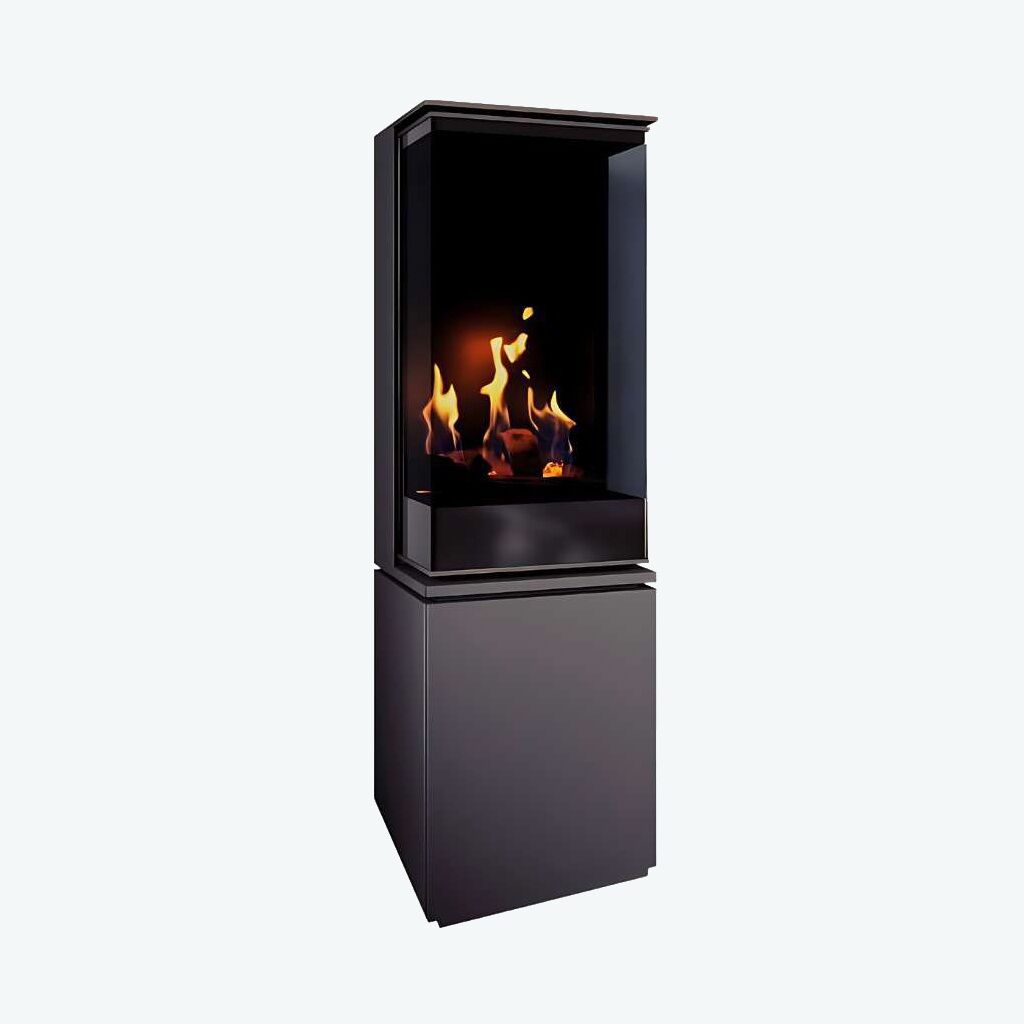Tega Freestanding Gas Fireplace - Image 2